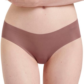 Sloggi Trusser 2P ZERO Modal 2.0 Hipster Briefs Brun Small Dame