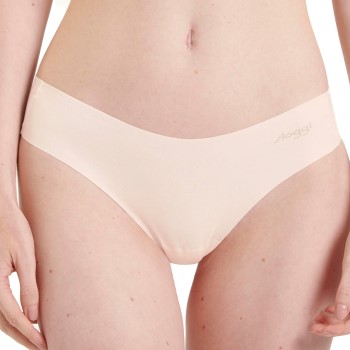 Sloggi Trusser 2P ZERO Modal 2.0 Hipstring Briefs Creme Medium Dame