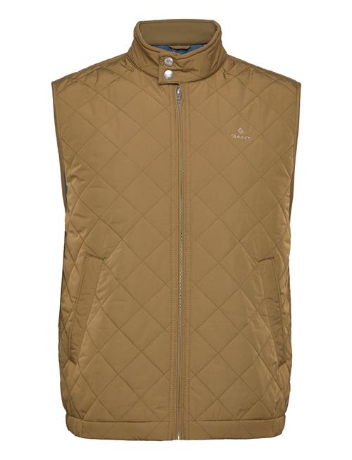 GANT D1. Quilted Windcheater Vest GANT Green