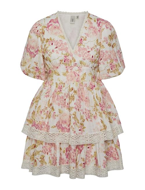 YAS Yasrosinna 2/4 Dress - Wg YAS Cream