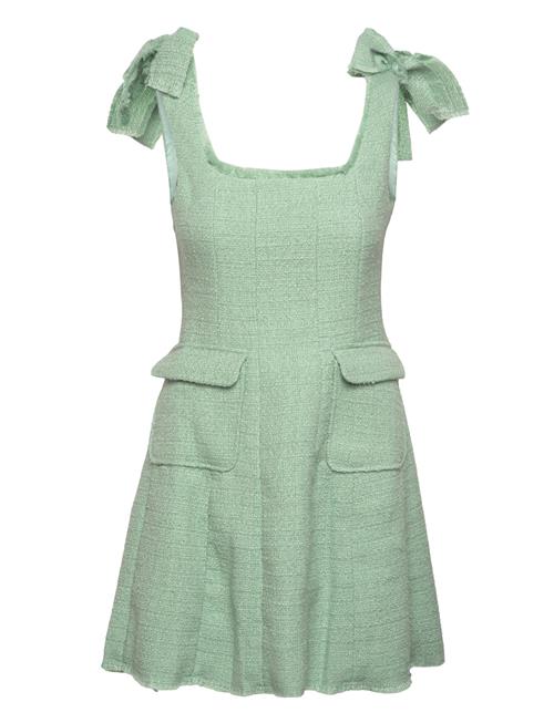 Malina Lima Boucle Mini Dress Malina Green