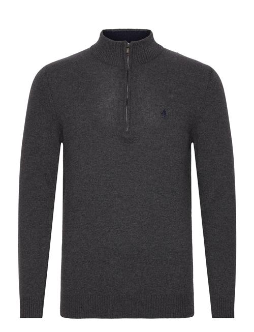 Se MCS Mcs Half Zip Knit Ceder Park M MCS Grey ved Booztlet