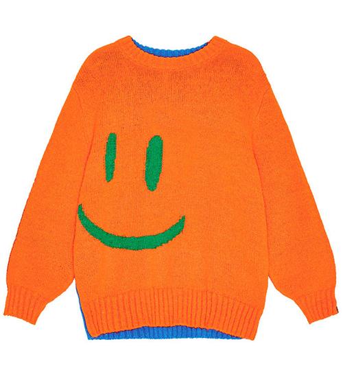 Se Molo Bluse - Strik - Uld/Akryl - Bello - Two Side Smile ved KidsWorld