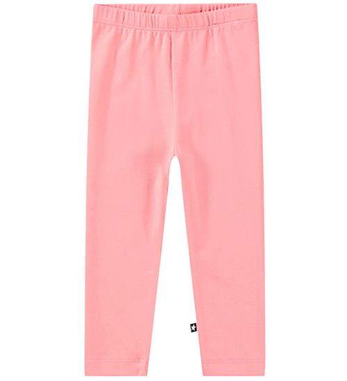 Se Molo Leggings - Nette Warm - Flamingo Plume ved KidsWorld