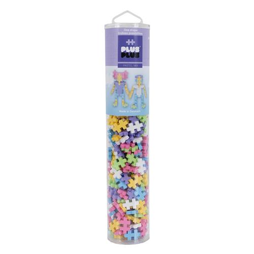 Se Plus-Plus 240-Piece Plus-Plus® Pastel Mix Tube | Lilla | 6-10 ved Babyshop