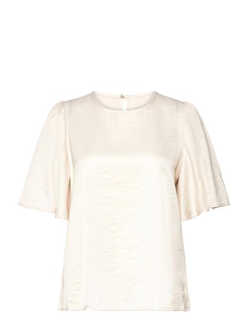 Selected Femme Slfreya 2/4 Top B Selected Femme Cream