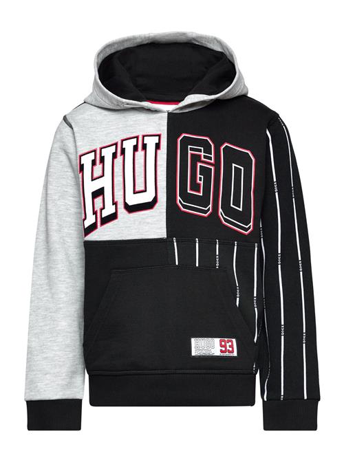 Hugo Kids Hooded Sweatshirt Hugo Kids Patterned