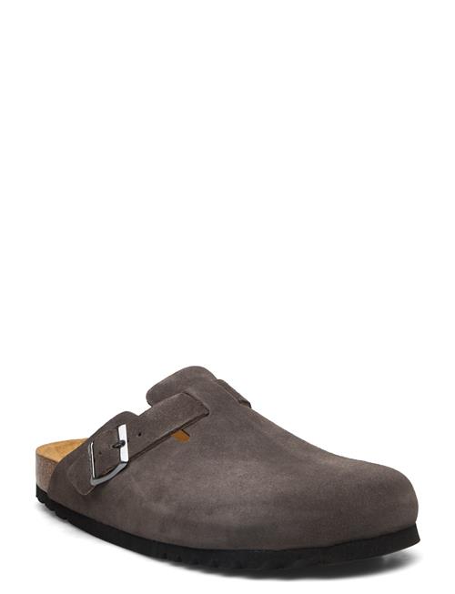 Se Scholl Sl Olivier Suede Scholl Grey ved Booztlet