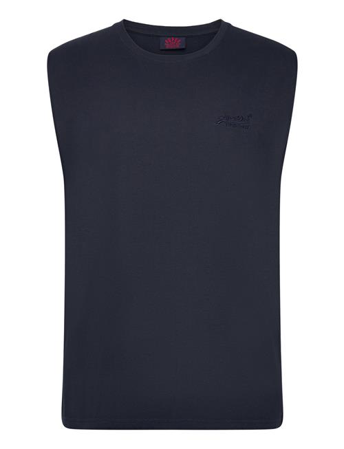 Superdry Essential Logo Tank Ub Superdry Navy