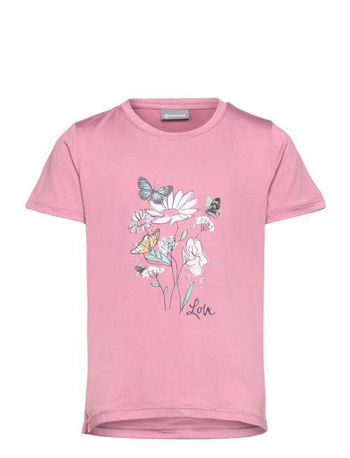 Color Kids T-Shirt W. Print -S/S, Girl Color Kids Pink