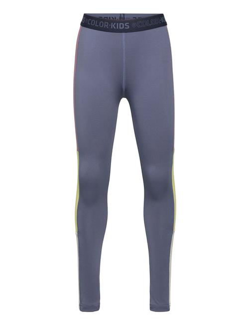 Sport Tights - Colorblock Color Kids Blue