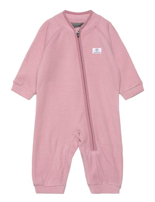 Baby Fleece Suit Color Kids Pink