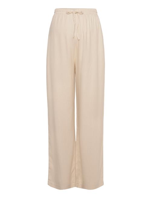 Mamalicious Mlsilvia Wo Pants Hw Mamalicious Beige