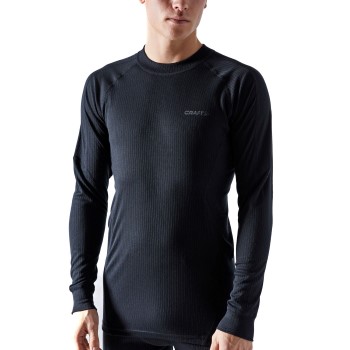 Se Craft Baselayer Set M Sort polyester Small Herre ved Timarco