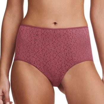 Chantelle Trusser EasyFeel Norah High Waist Brief Mørkrosa  nylon 38 Dame