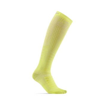 Craft Strømper ADV Compression Sock Limegrøn polyamid Str 40/42