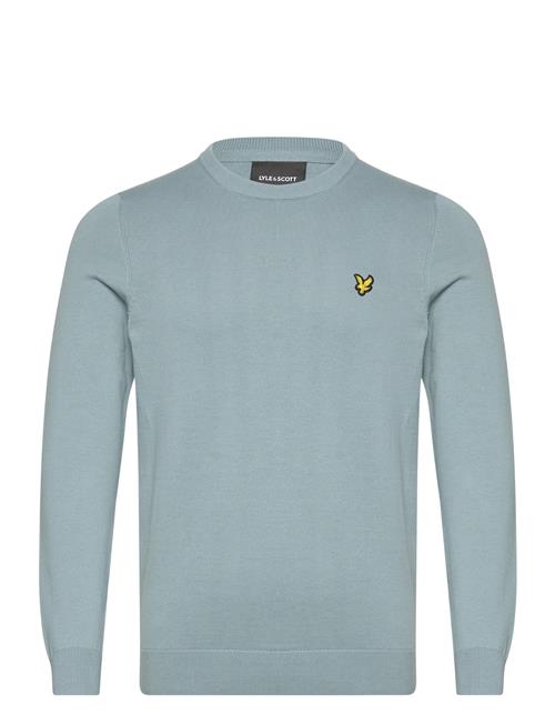 Cotton Crew Neck Jumper Lyle & Scott Blue