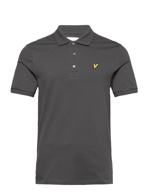 Se Lyle & Scott Plain Polo Shirt Lyle & Scott Grey ved Booztlet