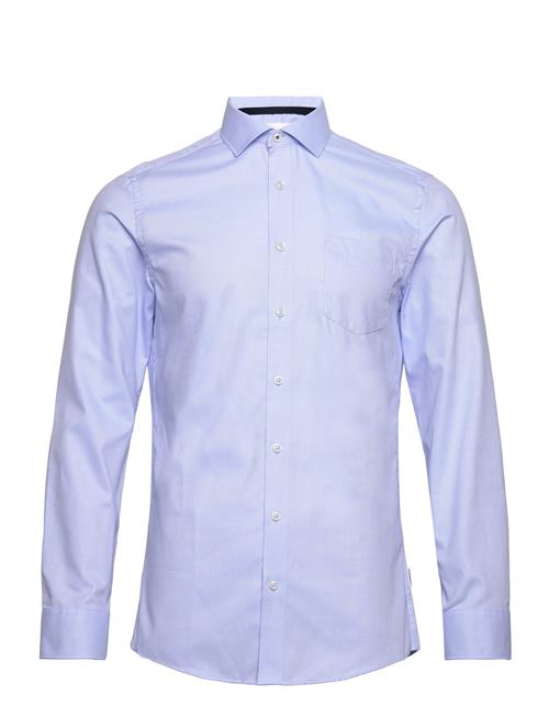 Lindbergh Clean Cool Shirt L/S Lindbergh Blue