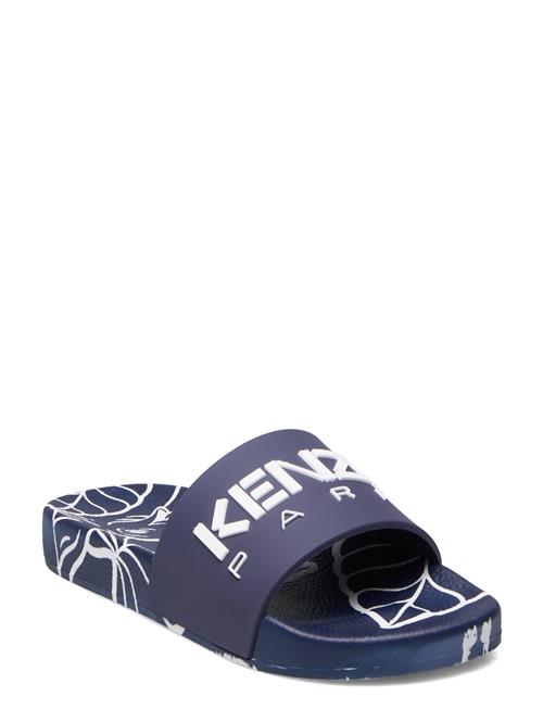 Kenzo Aqua Slides Kenzo Blue