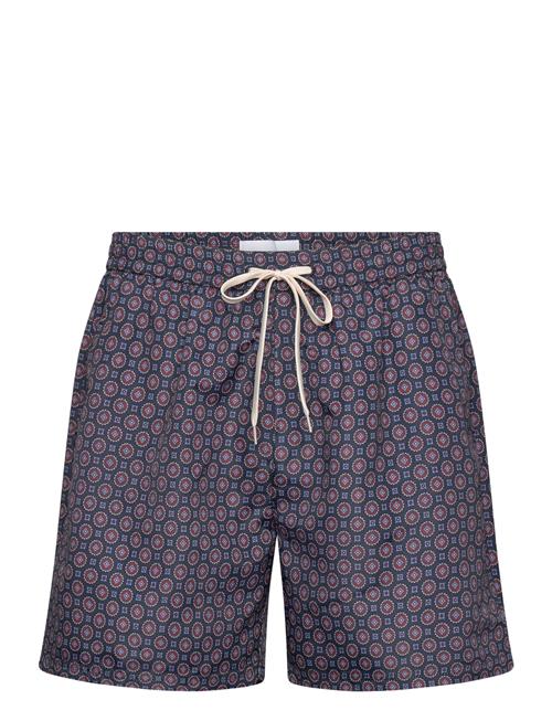 Les Deux Stan Aop Swim Shorts 2.0 Les Deux Navy