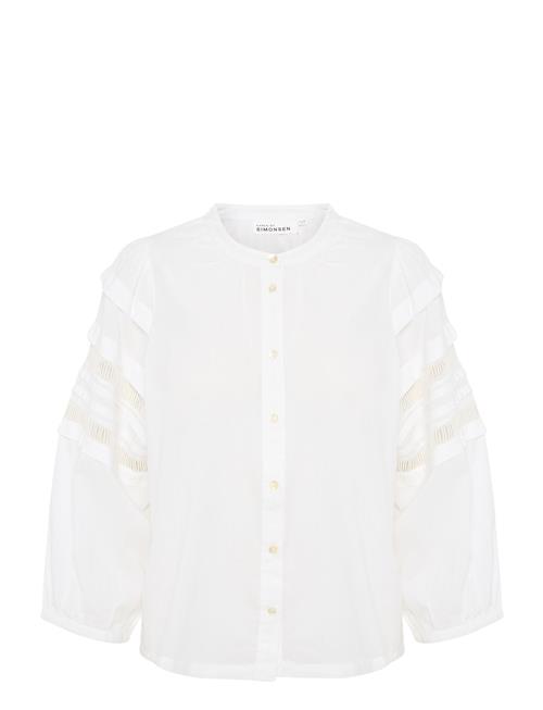 Karen By Simonsen Ommikb Blouse Karen By Simonsen White