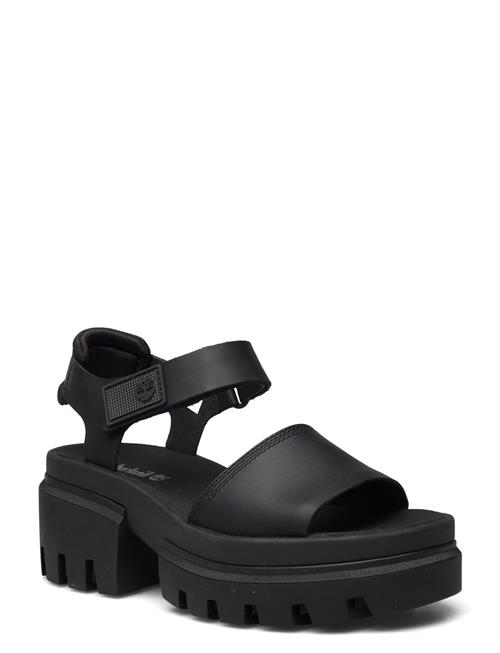 Timberland Everleigh Backstrap Sandal Black Timberland Black