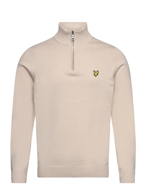 Lyle & Scott Quarter Zip Jumper Lyle & Scott Beige