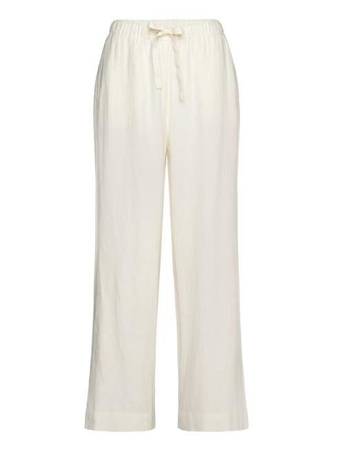 Se Creative Collective Alana Pants Creative Collective Cream ved Booztlet