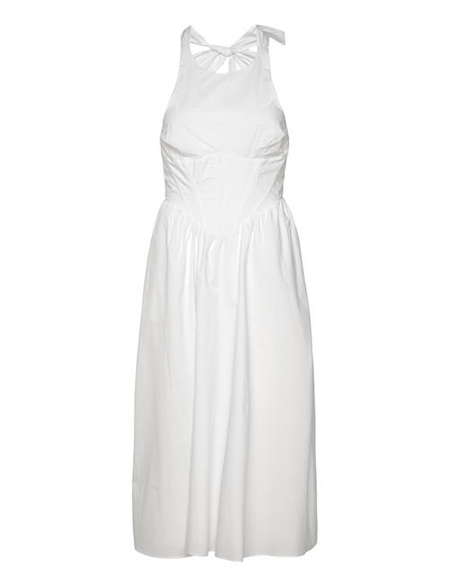 Bardot Kylen Poplin Midi Dress Bardot White