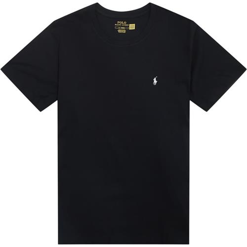 Se Polo Ralph Lauren Cotton Jersey T-shirt Sort ved Quint