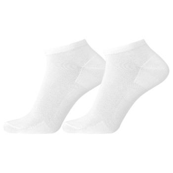 Egtved Strømper 2P Cotton Footie Sock Hvid Str 40/45