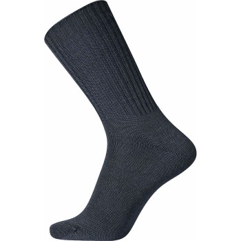 Egtved Strømper Wool Ribbed Sock Marineblå Str 45/48