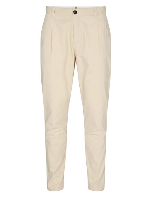 Anerkjendt Akjulius Cotton Pleat Pant Anerkjendt Beige