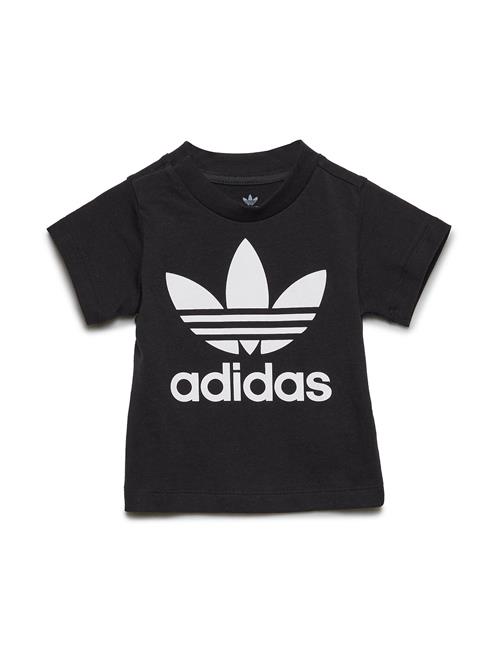 Se adidas Originals Trefoil Tee Adidas Originals Black ved Booztlet