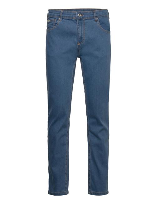 Lindbergh Tapered Fit Jeans Bleach Wash Lindbergh Blue