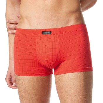 Bruno Banani Check Line 2 0 Hipshort Rød polyamid Medium Herre