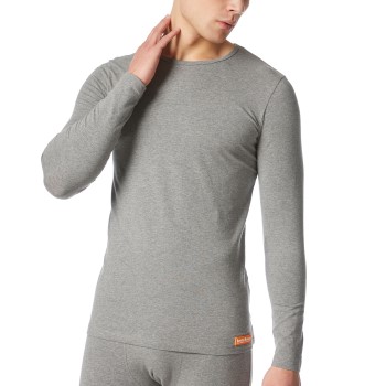 Se Bruno Banani Warm Up Longshirt Grå bomuld Medium Herre ved Timarco