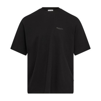 Resteröds Mid Sleeve T-Shirt Sort økologisk bomuld Medium Herre