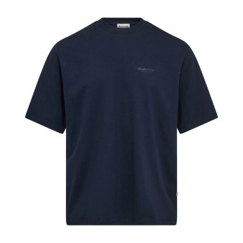 Resteröds Mid Sleeve T-Shirt Marineblå økologisk bomuld Medium Herre