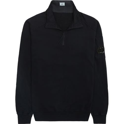 Se C.p. Company - Polo Collar Light Fleece Sweatshirt ved Kaufmann