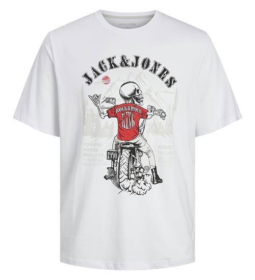 Jack & Jones Jack & Jones T-Shirt - JjSkull - White