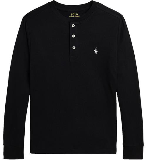 Polo Ralph Lauren Bluse - Henley - Sort