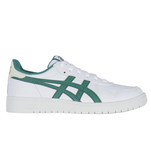 Se Asics Asics Sko - Japan S GS - Hvid/Jasper Green ved KidsWorld