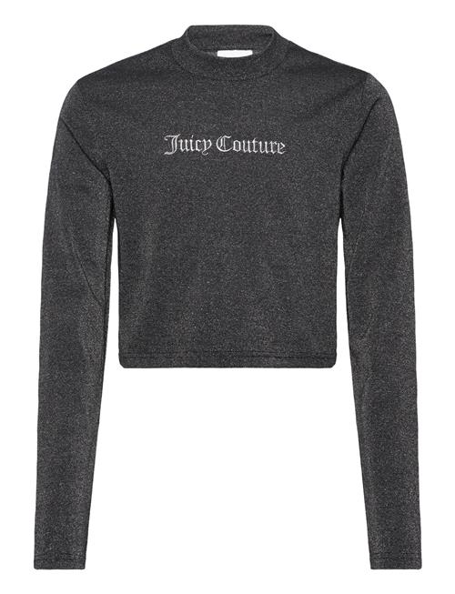 Juicy Couture Lurex Jersey Turtle Neck Ls Top Juicy Couture Grey