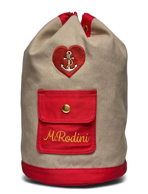 Se Mini Rodini Linen Sea Sack Mini Rodini Brown ved Booztlet