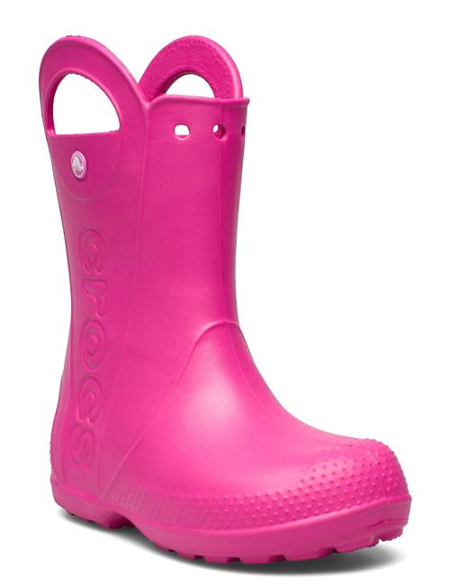 Se Crocs Handle It Rain Boot Kids Crocs Pink ved Booztlet