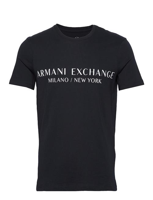 Se Armani Exchange T-Shirt Armani Exchange Navy ved Booztlet