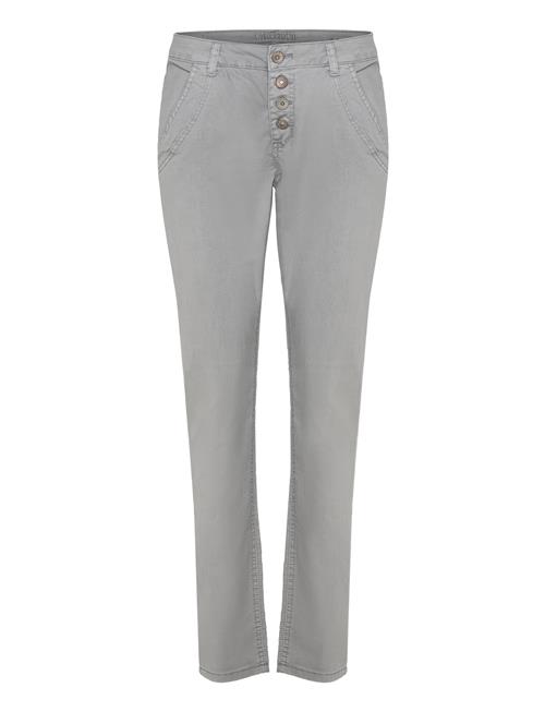 Crbaiily Twill Pant Cream Grey