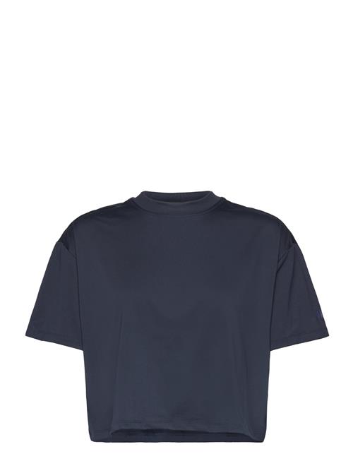 Se Helly Hansen W Ocean Cropped T-Shirt Helly Hansen Navy ved Booztlet